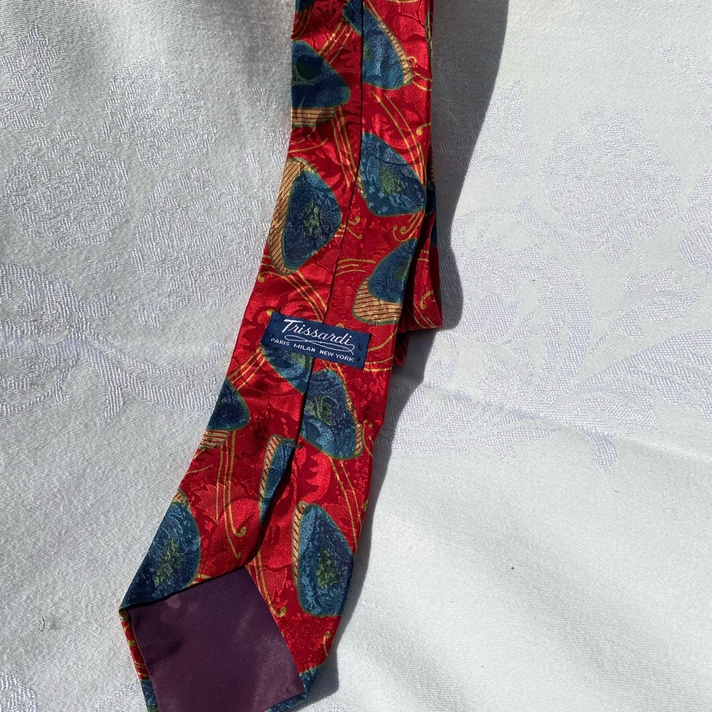 VINTAGE Patterned Necktie